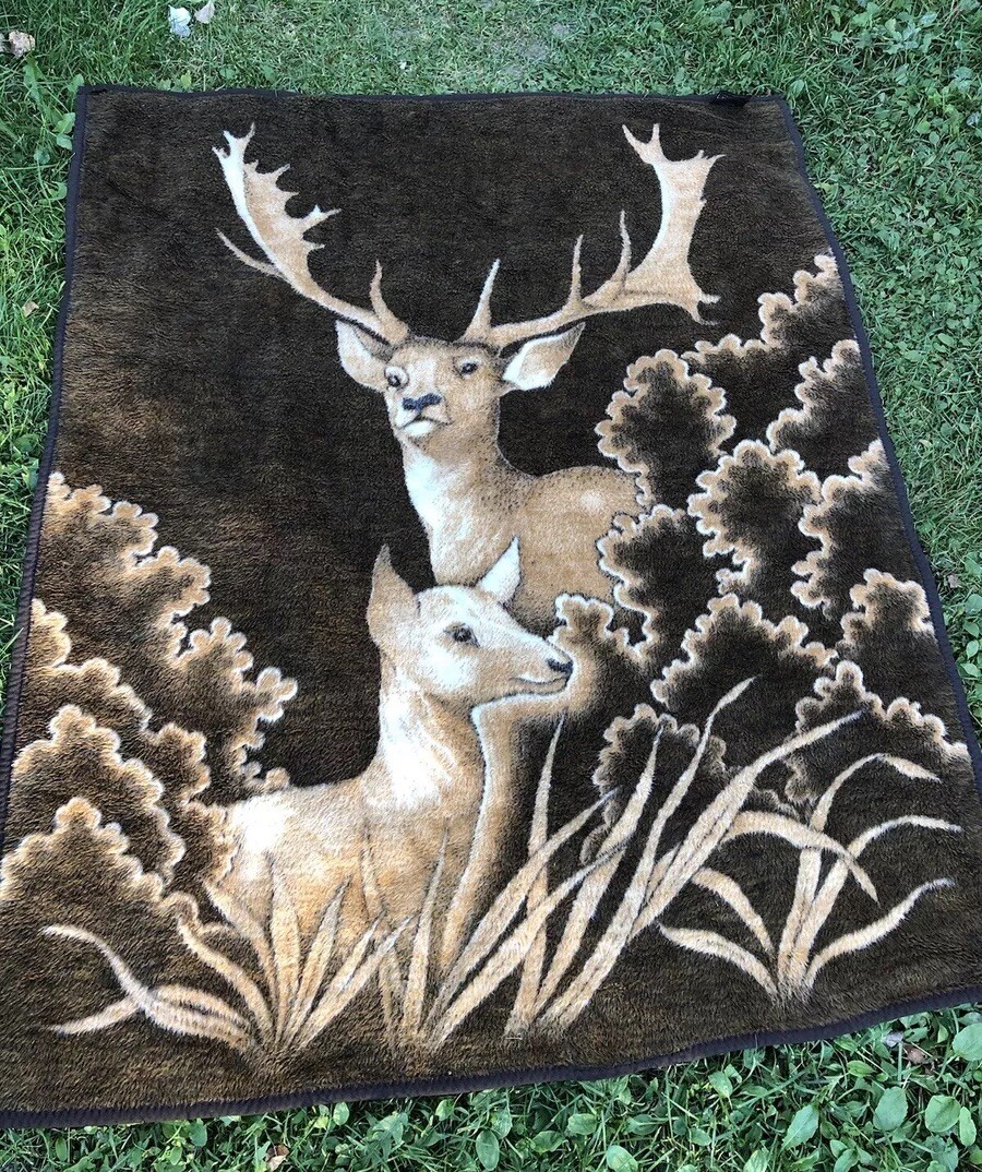 Diamond Center Blanket 1980年代購入 Vintage s-l1200.jpg