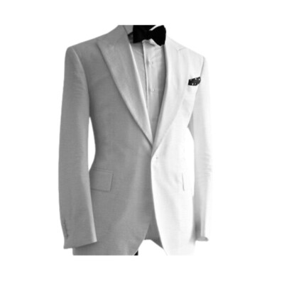 Off white Jacket Blazer For Men Blazer Jacket Two Button Casual