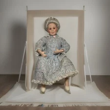 The Danbury Mint Once Upon A Time by Judy Belle Doll Grandma Porcelain Handmade