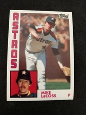  1984 Topps Baseball Card #507 Mike LaCoss Houston Astros NMMt Free Shipping!