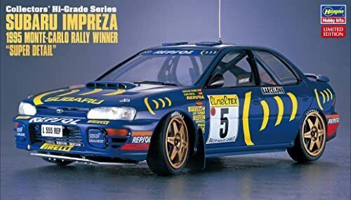 Hasegawa 1/24 Subaru IMPREZA 1995 Monte Carlo Rally Super Detail Model Kit CH51 - Picture 1 of 6