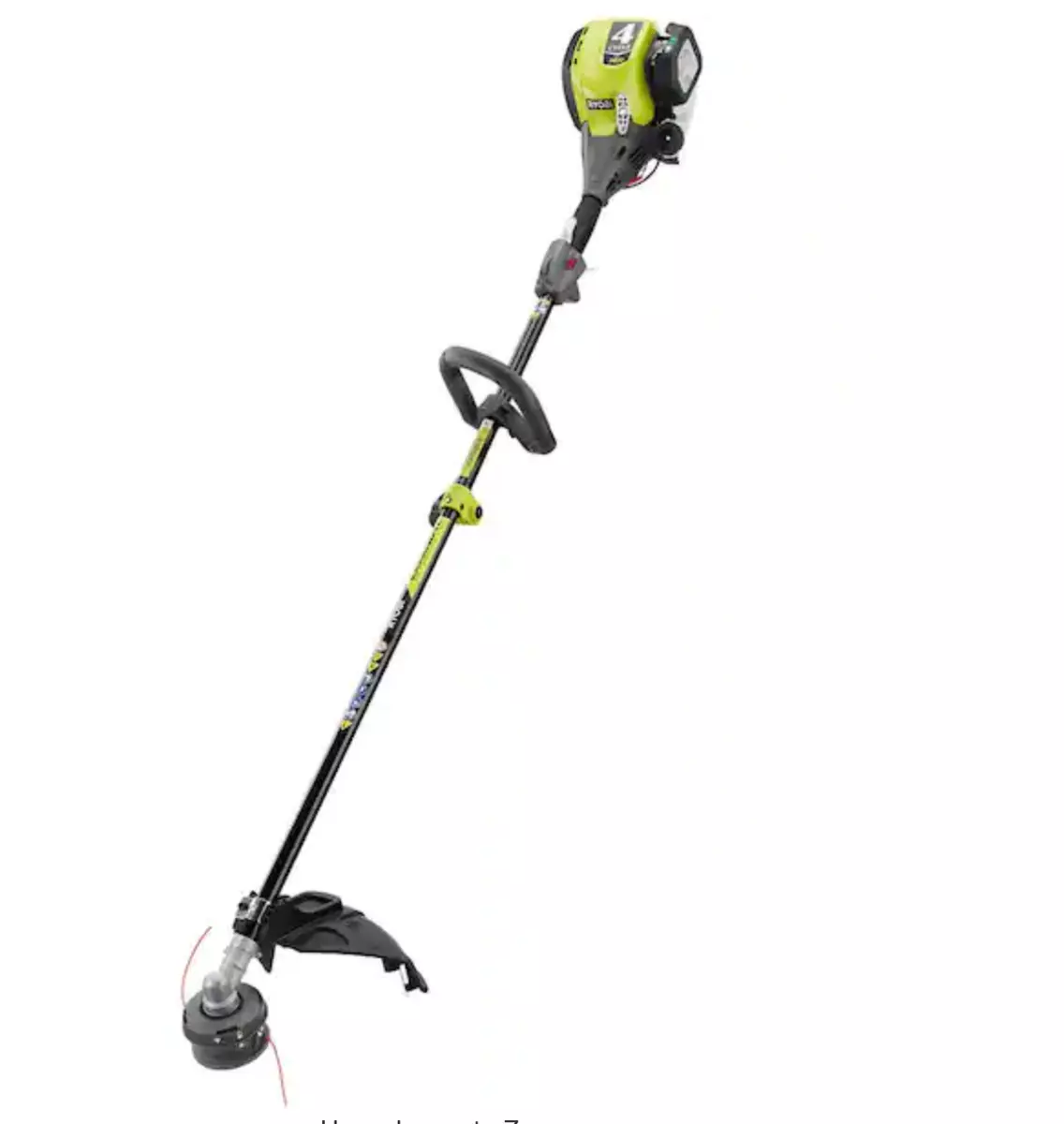 RYOBI 4 Stroke 30 cc Attachment Capable Straight Shaft Gas Trimmer