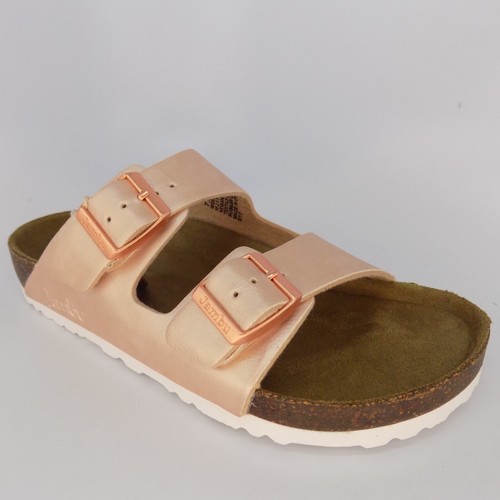 NUOVO! Sandali donna Jambu Woodstock vegan memory foam oro rosa misura 7,5 M