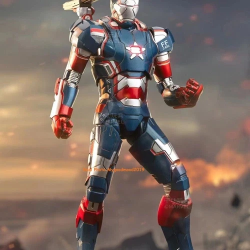ZD Toys M ir0n Man War Machine ir0n Patriot Action Figure Collection Model - Picture 14 of 15