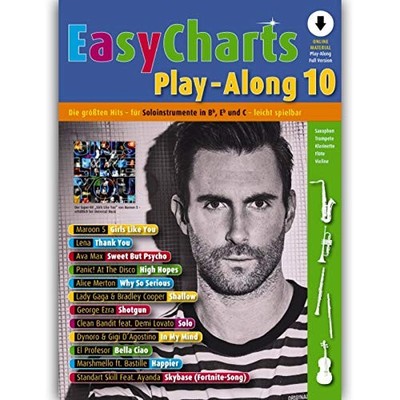 Easy Charts Play-Along Band 10: Die GroessTen Hits S...