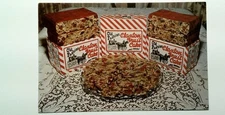 Claxton Old Fashioned Fruit Cake Postcard Georgia GA c1960s Dexter Press