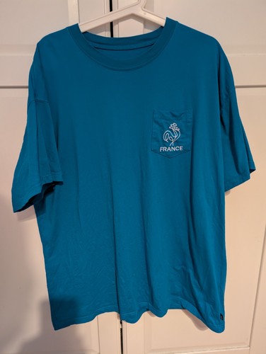Nike SB Pocket T-Shirt Gr. XL Blau France Olympia Skateboard