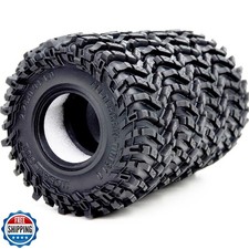 HOBBYSOUL 1.0 Tires 58mm Tall All Terrain Super Soft Sticky mud Tyre for RC C