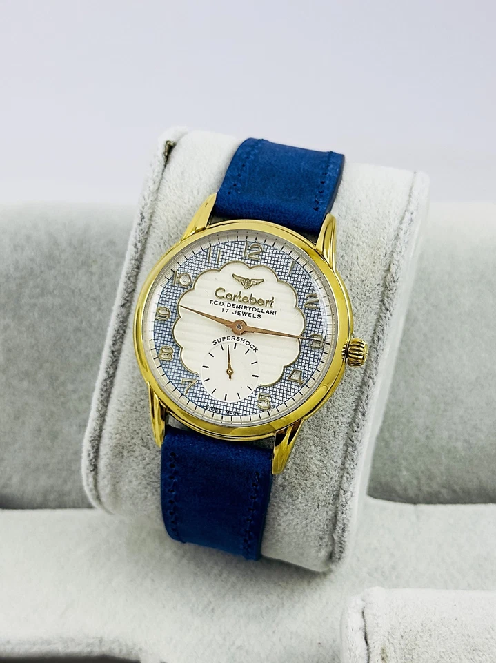 Vintage Cortebert Mechanical Men Wristwatch Hand Winding - Image 4 of 4