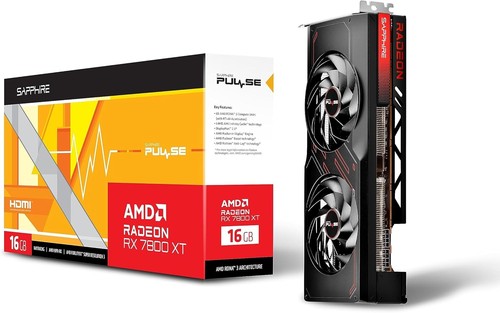 SAPPHIRE PULSE AMD Radeon RX 7800 XT 16GB GDDR6 Grafikkarte - Bild 3 von 7