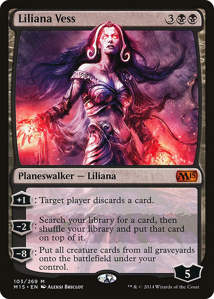 Liliana Vess MTG Individual Cards for sale | eBay