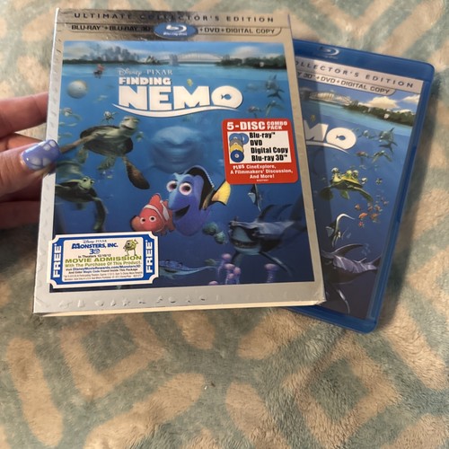 Findet Nemo Fünf-Disc Blu-ray 3D Blu-ray DVD Lentikular Schutzhülle