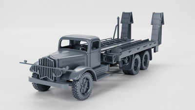 Weißer 920 Tank Transporter (18 Tonnen, 6x4) (USA, Ww2) Tabletop Wargaming 3D Druck