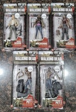 The Walking Dead Action Figures Complete Set of 5  McFarlane Toys