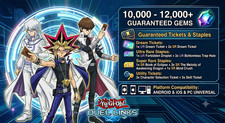 Yu gi oh Duel Links Global server 10000-12000+ Gems IOS ANDROID