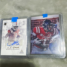 (2)Panini 2019 Luminance A.J. Brown Auto Rookie Ink RI-AJB 16/99