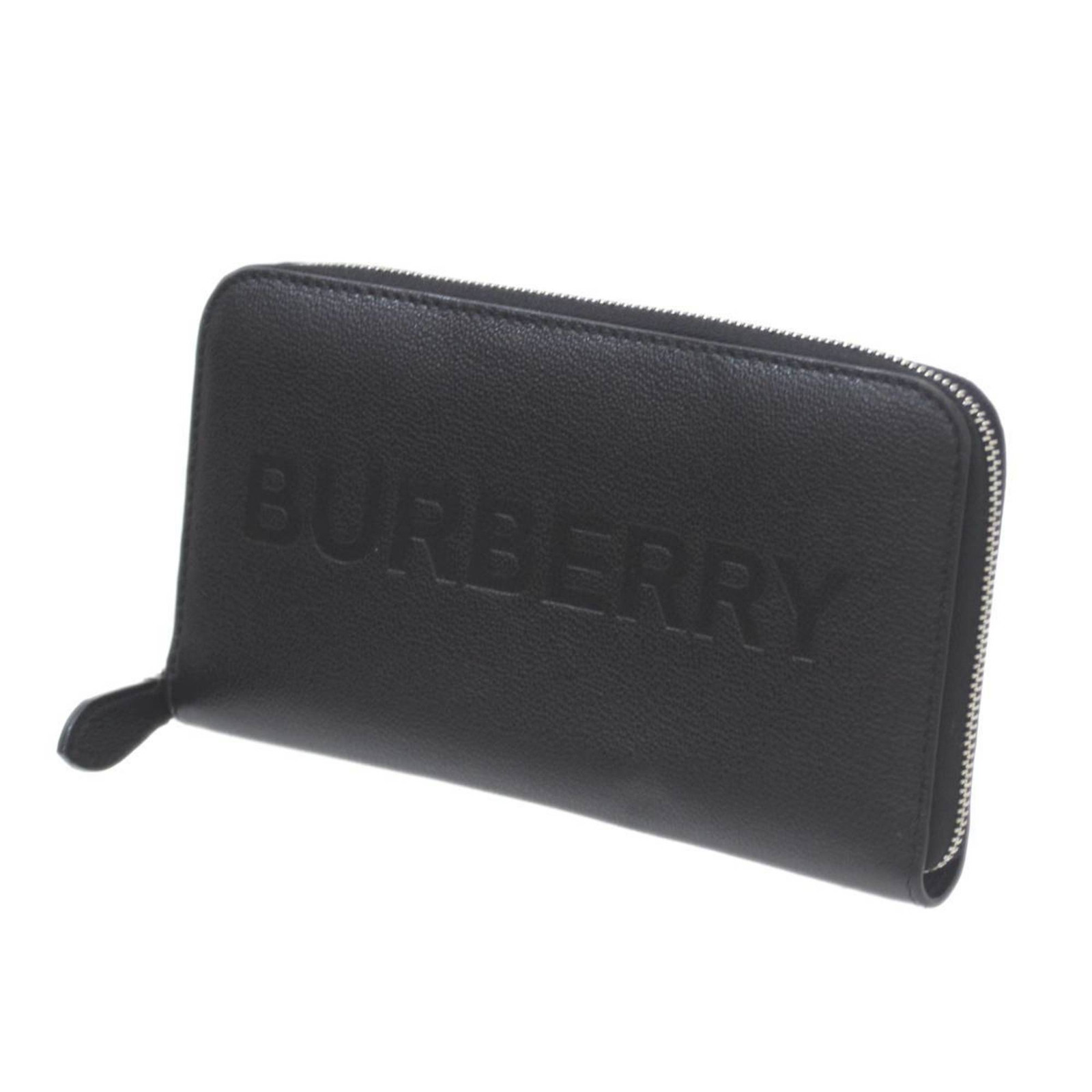 Burberry round zip long wallet in leather and black GZl16dm7 Burberry round zip long wallet in leather and black GZl16dm7