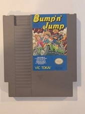 Bump 'N' Jump (Nintendo NES) Authentic Vintage Arcade Car Racing Cartridge Only