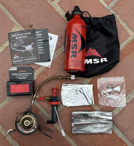 MSR Whisperlite International Campingkocher & Brennstoffflasche Wartungsset