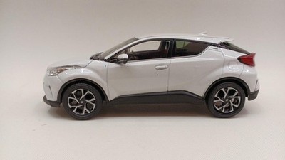 Toyota C-HR Mini Car Store Sample Pearl White