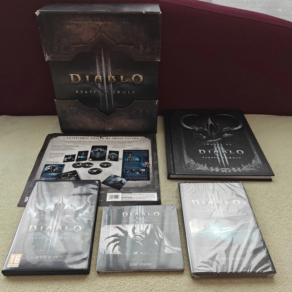DIABLO III 3 Reaper Of Souls Edition Collector 100 % NEUF FR | PC MAC | NEUF, photo 1 sur 5