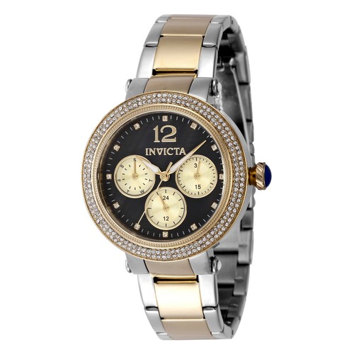 Invicta Women's 48115 Bolt Quartz Chronograph Black, Gold Dial Watch - Picture 4 of 4