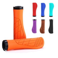 Bike Grips Rubber Mountain Bicycle MTB Handlebar Ergonomic Cycling Lock