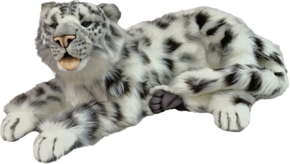 Hansa Plush Toy - Snow Leopard Big Cat Jumbo XL 66cm - image 3 of 4
