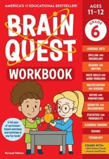 Brain Quest Workbook: 6th Grade Revised Edition Paperback Workman