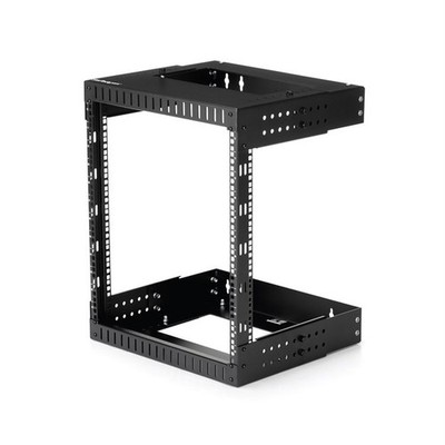 StarTech.com 12U 19 Netzwerk-Rack zur Wandmontage - einstellbare Tiefe 12-20'' 2 Pfosten OVP