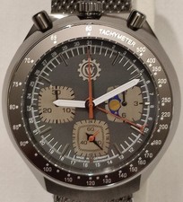 BULL HEAD BLUE STEEL, Mondphase, Full Set, Garantie,noch mit allen Schutzfolien