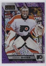 2023-24 O-Pee-Chee Platinum Violet Pixels 286/299 Samuel Ersson #172 0o45