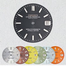 For Seiko 28.5mm Watch Dial Green Luminous Fit NH35 NH36 Movement Watches Faces