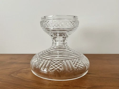 Vintage Waterford Crystal Master Cutter Punch Bowl Pedestal Base