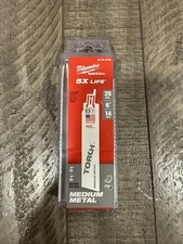Milwaukee 48-00-8782 6" 14 TPI SAWZALL Blades (25 Pk)