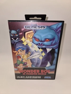 Wonder Boy in Monster World Sega Genesis 1992 Action Adventure