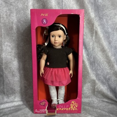 Our Generation Doll Avia New In Box Complete 18''