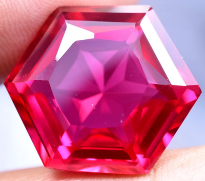 Extremely Rare & Natural 39.98 Ct SUNRISE RUBY GGL Certified Loose Gemstone