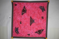 EMANUEL UNGARO Foulard soie Papillons (49804)