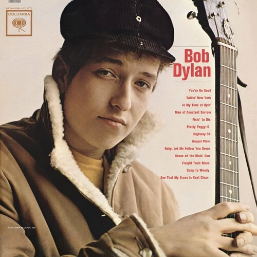 Bob Dylan - Bob Dylan [Used Very Good Vinyl LP] - Image 2 of 2