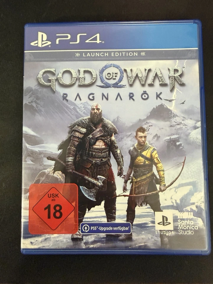 God of War: Ragnarök - Sony PlayStation 4, Launch Edition, PS5 Upgrade Verfügbar, Foto 1 von 2