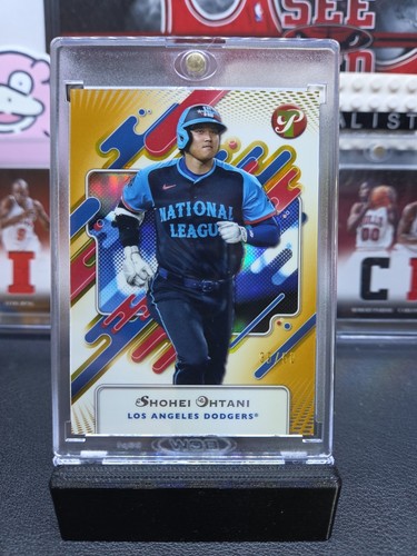 Topps 2025 Pristine Shohei Ohtani Dodgers All Star Gold Refractor #39/50