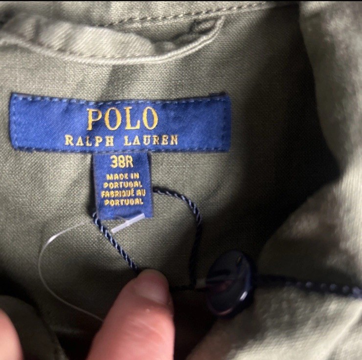 Polo Ralph Lauren Men's Green Ripstop Utility Jacket Size 38 R RRP£695 (45) image 6