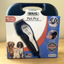 Wahl 9281-210 Pet Grooming Pro Kit – 12 Piece Clipper Set w/ Case – Excellent