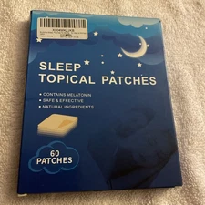 Bodybay Sleep Topical Patches w/ Melatonin & Natural Ingredients 60 PCS Beige