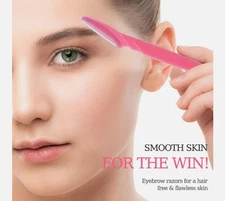 40Pcs Eyebrow Razors Multipurpose Exfoliating Dermaplaning Tool Face Razor NEW
