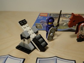 LEGO Knight's Kingdom 8777 Complete Vladek Encounter Minifigures Instructions