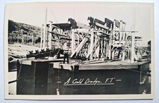 A Gold Dregde, Gold Digger, Real Photo, Canada