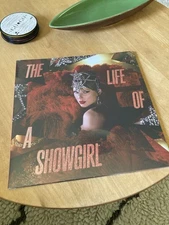 Taylor Swift-Life of a Showgirl -Tiny Bubbles Champagne Red Lipstick Lace-Vinyl