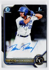 Dayton Dooney 2022 Bowman Chrome Prospects Autographs #CPA-DDO KC Royals